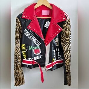 NWT Azalea Wang Moto Jacket XL